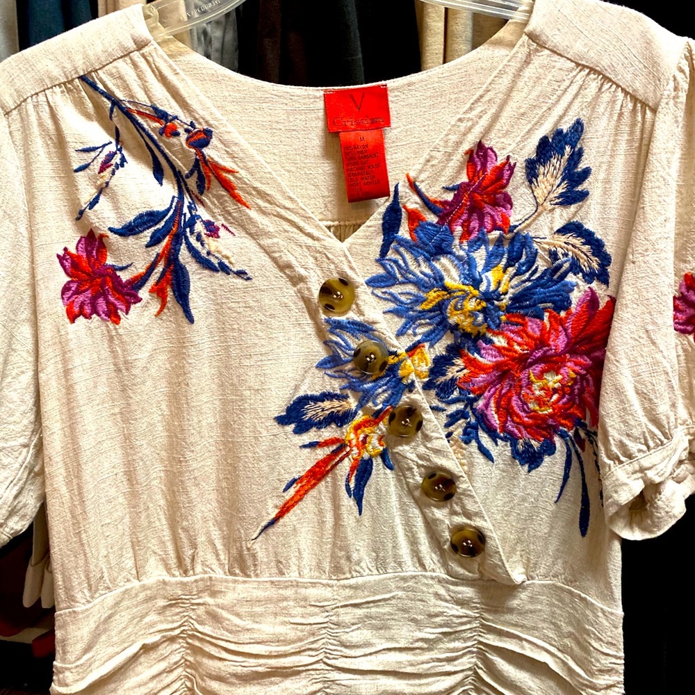 Flowered top